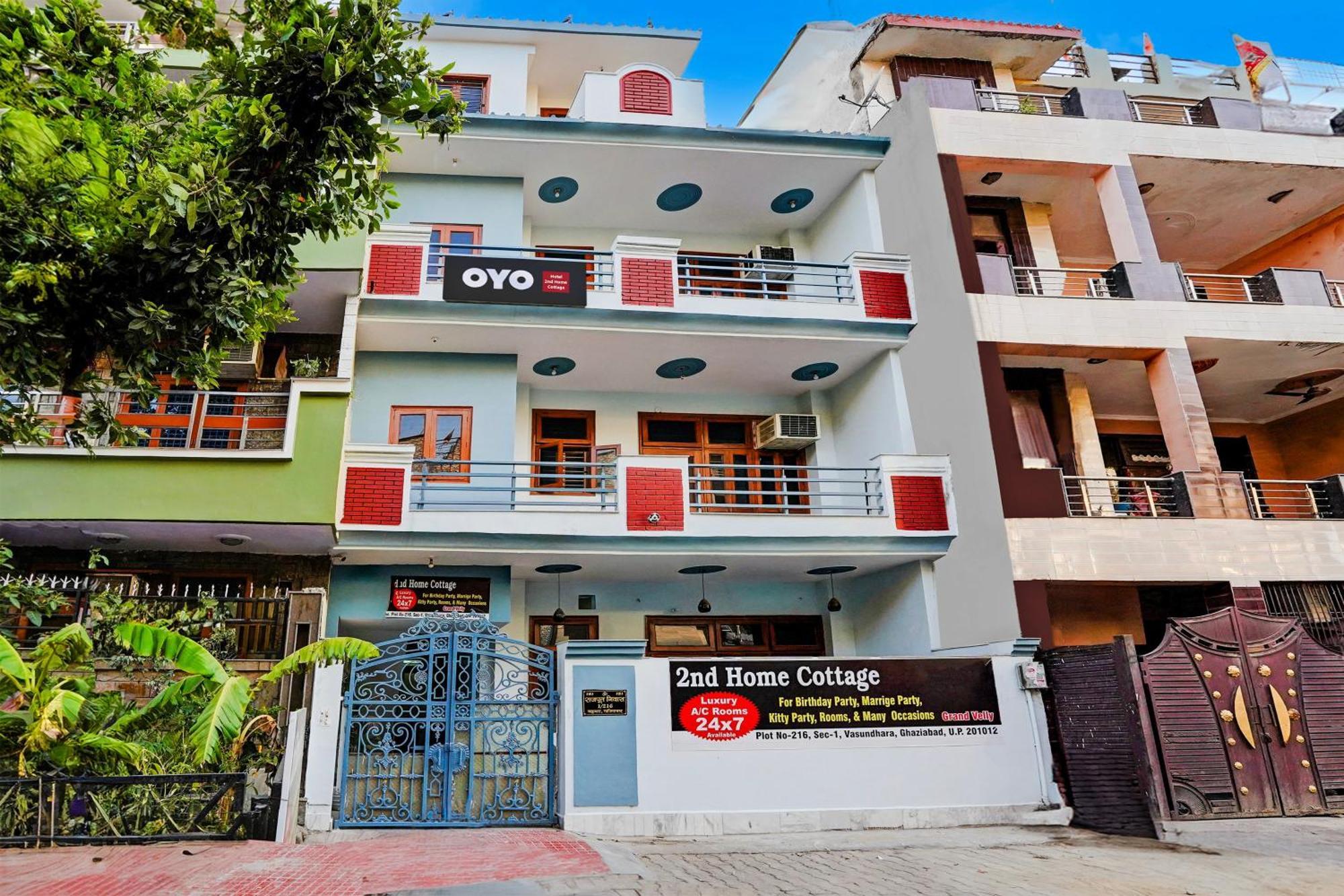 Hotel O Nd Home Cottage 加济阿巴德 外观 照片